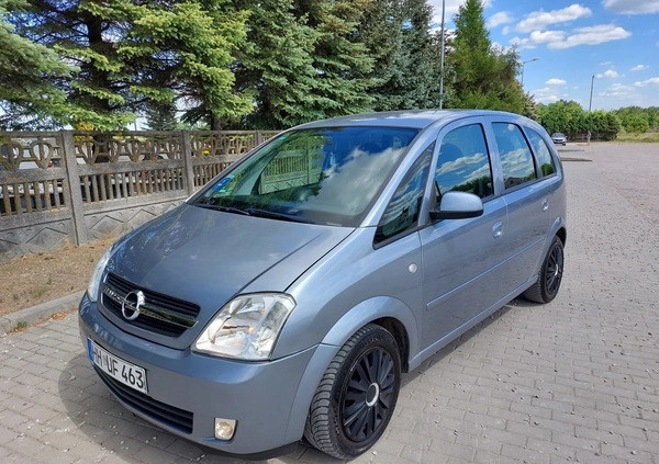 Opel Meriva cena 7900 przebieg: 161000, rok produkcji 2004 z Płońsk małe 326